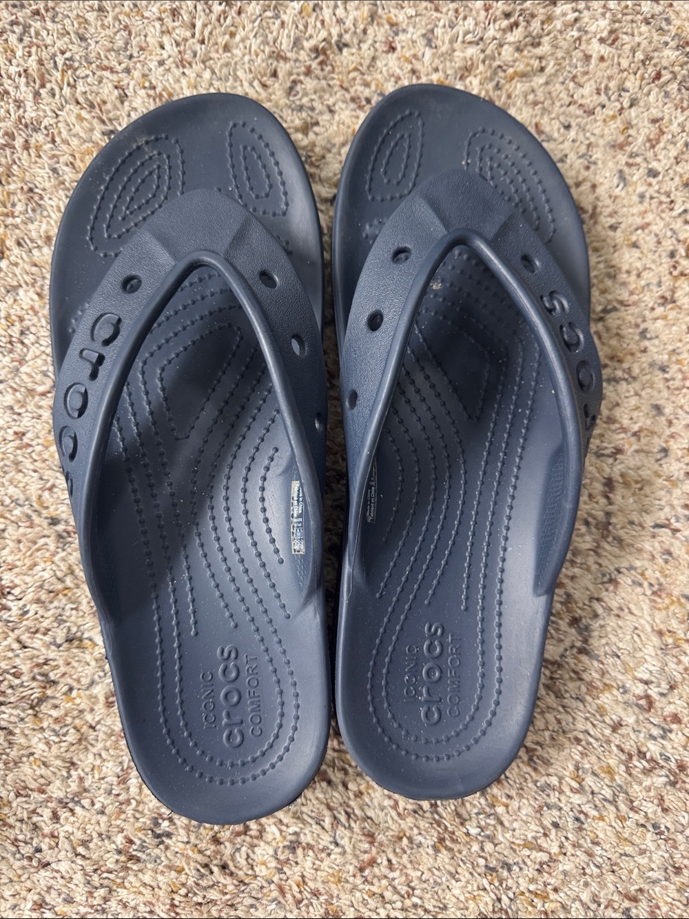 Crocs flip flops